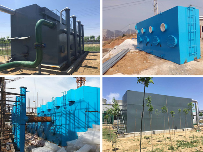 一體化凈水處理設(shè)備使用現(xiàn)場