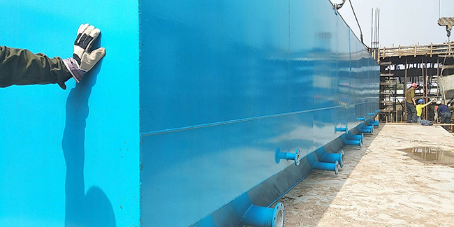 一體化凈水設備安裝現場